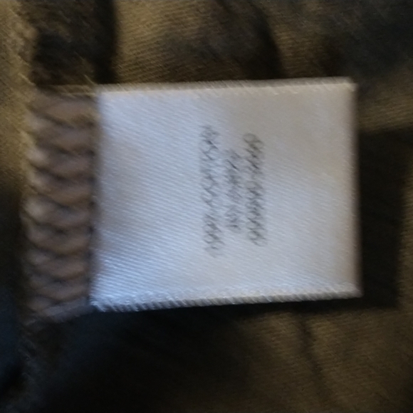 Christopher & Banks women's size XL tie waist, short capped sleeves top with seq - Picture 10 of 10